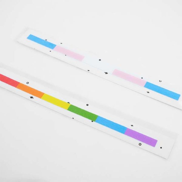Thin Pride Flag Stickers. Rainbow and Trans Flag. Neatly Packaged in simple packaging
